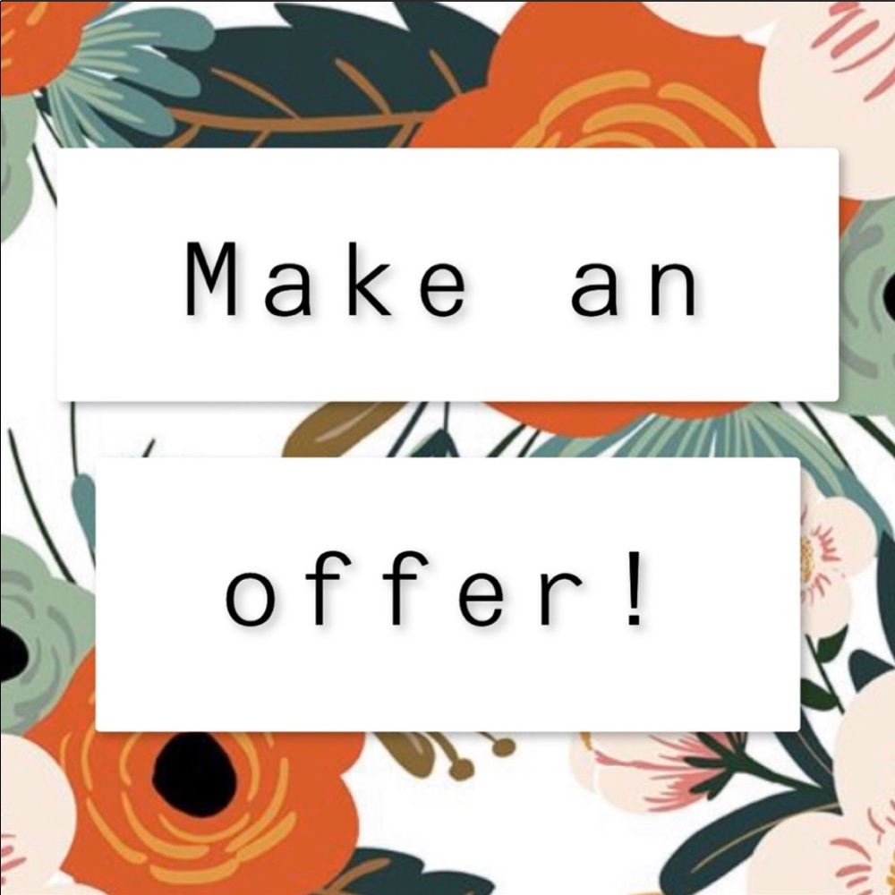 Reasonable offers accepted!